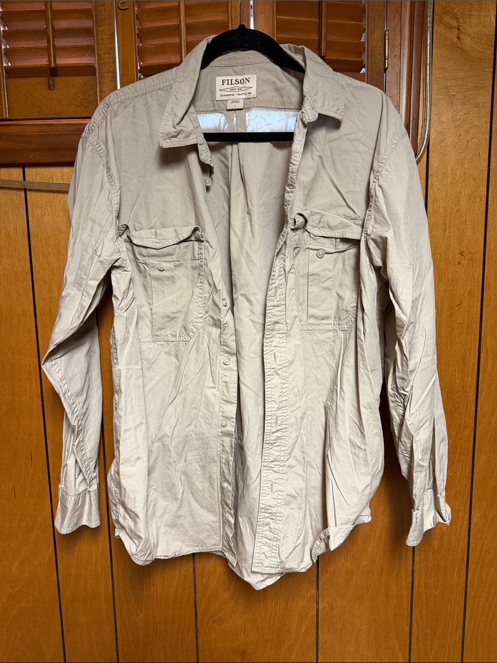 Filson Beige/Tan Utility Field Jacket
